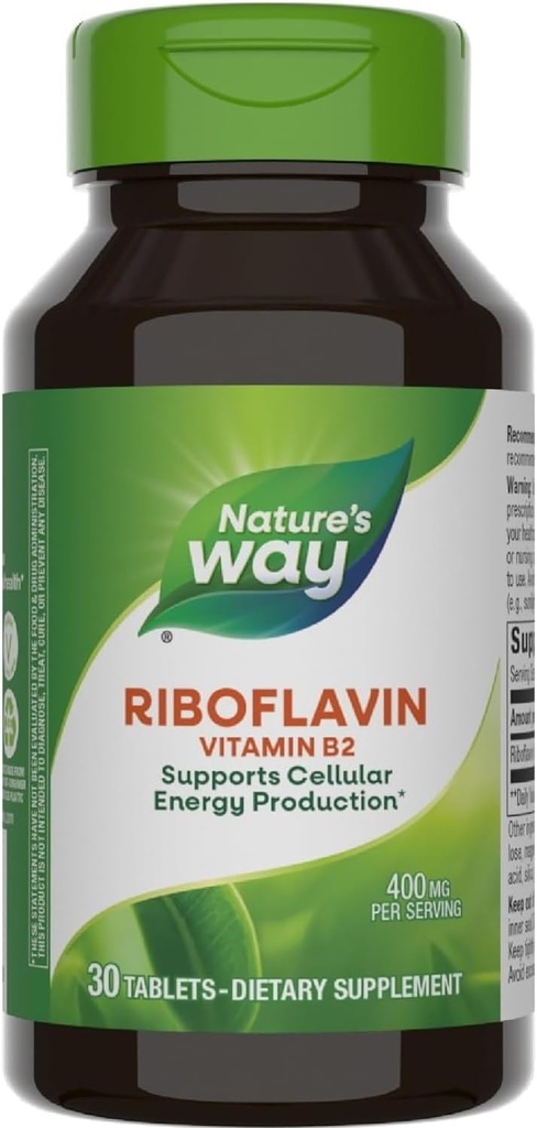 Riboflavin Vitamin B2, 400 mg na porci, balení po 3 ks