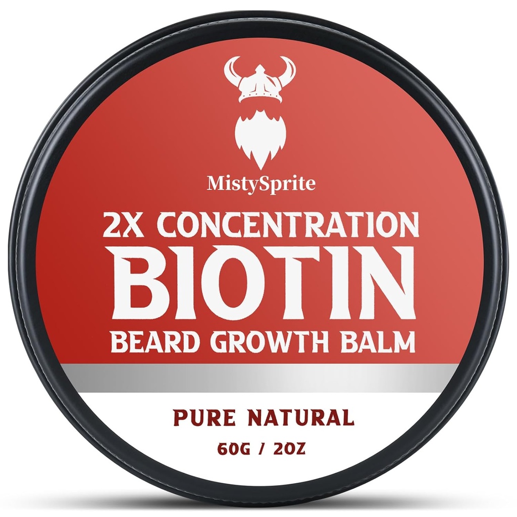 Balzám pro muže a conditioning Beard Wax - Vyrobeno z přírodní a organické složky Castor Oil - Hydrates & Thickens Faicial Growth - 2 Ounce Tin (Vanilla)
