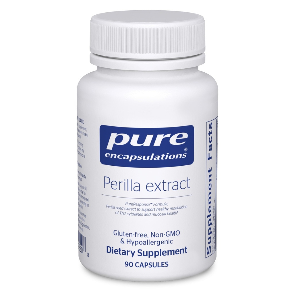 Pure Encapsulations Perilla Extract 124; Podpora zdravé modulace Th2 cytokinů a Mucosal Health * Pneumatika 124; 90 Kapsle