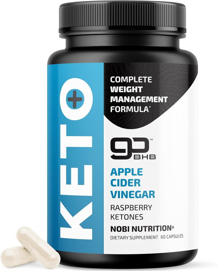 Keto pilulky s jablečným octem, Matka & BHB 124; 1000mg GOBHB Exogenous Ketony & Raspberry Ketony pro metabolismus, Ketosis & ACV Keto Diet Support 124; Gluten- zdarma doplňky 124; 60 Kapsle