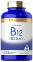 Carlyle Vitamin B12 1000 mcg IR 124; 400 tablet IR 124; Vegetarian, Non- GMO, gluten zdarma dodatek