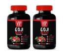 antioxidant doplněk - GOJI BERRY COMPLEX - S POMEGRANAT, RESVERATROL, NONI, ACAI - Granátový vitamin E pro kůži - antioxidant nutriční doplňky - antioxidanty vitamíny - 2 Bot 120 Caps