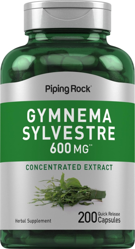 Piping Rock Gymnema Sylvestre doplňky 600 mg iž