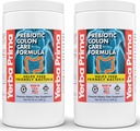Yerba Prima Prebiotic Colon Care Formule, 20 oz Powder (Pack of 2) s FOS - Přírodní Psylium Fiber, hořčík, Selen - Non- GMO, Gluten Free, Vegan denní dodatek - pro muže a ženy