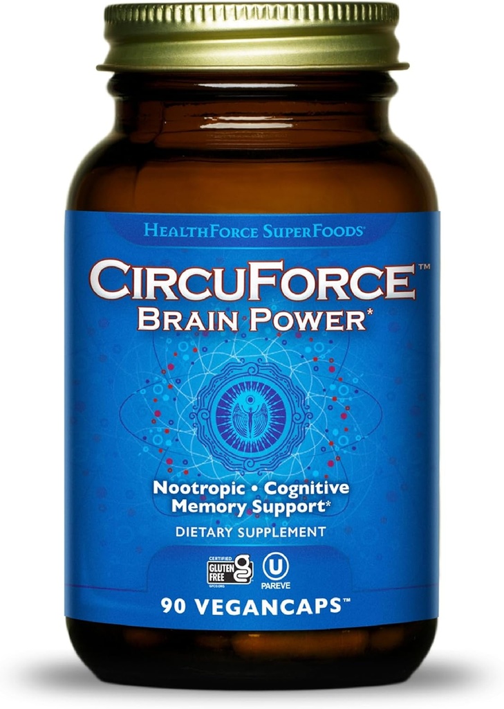 ZDRAVOTNÍ SUPERFOODS CircuForce Mozek Power - 90 VeganCaps