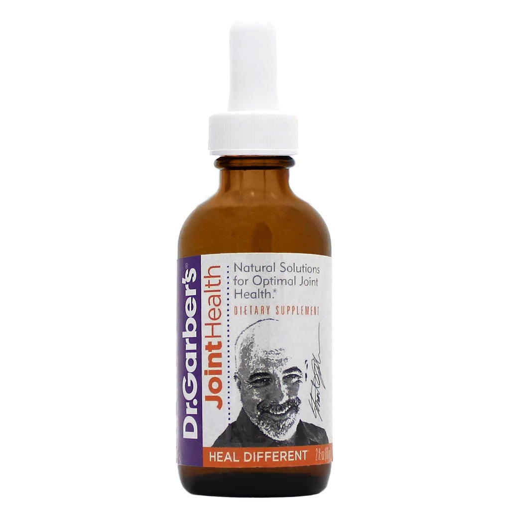 Dr. Garber 's Natural Solutions Joint Health Oral Drops - Gemmoterapie Liquid dodatek pro zdravou společnou podporu a funkci, společné opravy a zlepšení mobility a flexibility - 60ml