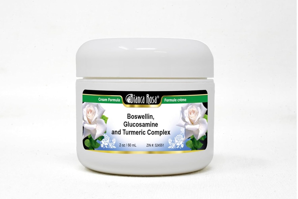 Bianca Rosa Boswellin, Glucosamine a Turmeric Complex Cream (2 oz, ZIN: 524551) - 3 balení