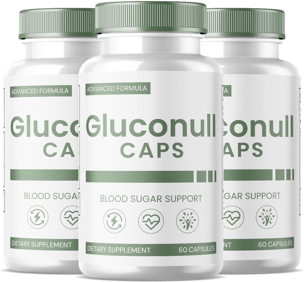 SPRESSO (3 balení) Gluconull Kapsle, Gluco Null Glyco Optimizer, Gluco Null Přírodní Krvavý Plavidlo čistič, Gluconull pro přírodní zdraví (180 Kapsle)