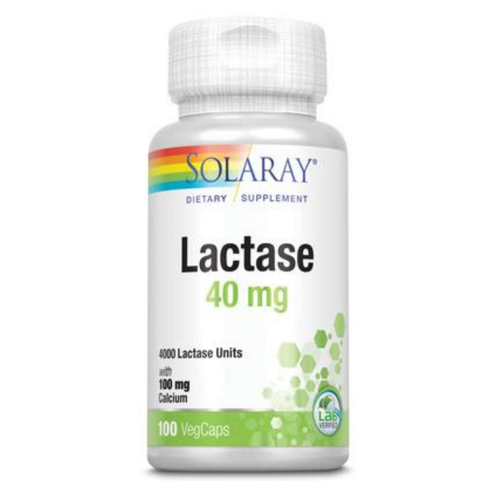 SOLARAY Laktáza Kapsle, 40 mg