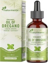 Naturments Oregano Oil Drops pro imunitní podporu a Gut zdraví. Vegan, Non- GMO, Sugar Free & gluten Free Organic Wild Mediterranean Oregano Oil with Organic Extra Virgin Olive Oil - 1 Fl Oz 30 Ml