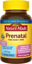 Přírodní prenatální vitamín + DHA tanga s kyselinou listovou, jódem a zinem, 60 Počet