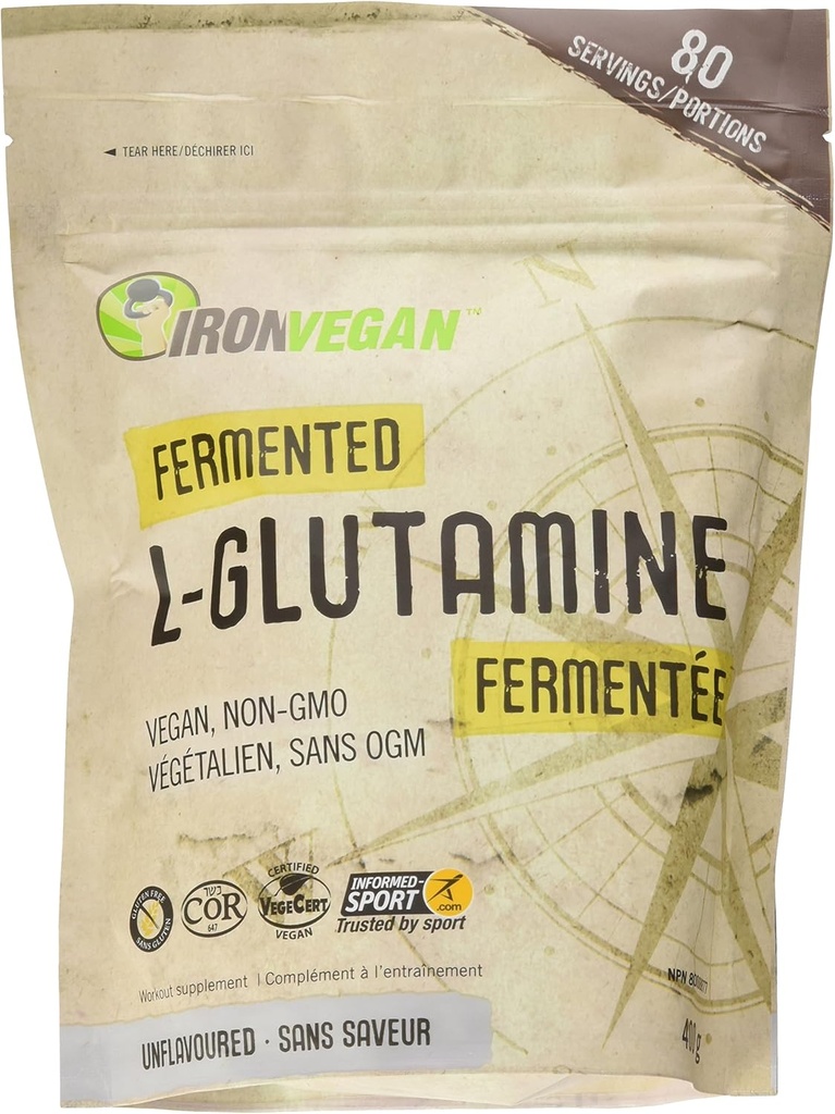 Fermentovaný L- glutamin, 400 GR