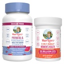 MaryRuth Organics Prenatal Postnatal Multivitamin Gummies (Strawberry) & Women 's 3- in-1 Daily Probiotic Capsules Authorised 124; Clean Label Project Ověřené ® Př 124; Kojení & Gut Health Authority 124; Vegan, Non- GMO