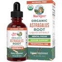 MaryRuth Organics Astragalus Root, Sugar- Free, USDA Organic, Astragalus Extract for Imunitary Support and Focus, Herbal Liquid Drops, Non- GMO, Vegan, 1 Fl Oz