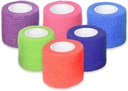 Vždy připraven první pomoc vlastní adhezivní soudržné obvazy 2 "x 5 Yards - 12 Počet, Rainbow Barvy