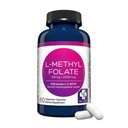 MD Life L- Methylfolát 2, 5 mg dodatek - Professional- Grade Active L Methylfolát Dodatek - 60 Kapsle - L- Methylfolát 2, 5 mg - Maximální potence MTHFR W / esenciální aminokyseliny