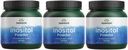 Swanson 100% čistý Inositol Powder - přírodní doplněk podporující soustředění a relaxaci - Nerve & Cellular Support - (8oz) 3 Pack
