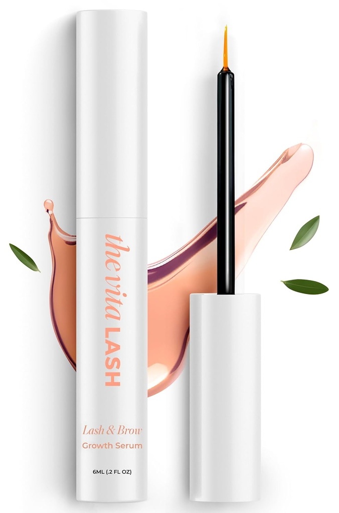 Eylash & Brow Enhancing Sérum 124; Advanced Lash Growth Serum for Fuller, Delší řasy & Silnější obočí 124; Vegan, Hydrating Lash Serum, 6 ml - 2 fl oz