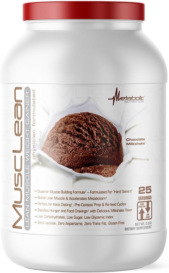 Metabolická výživa Musclean Chocolate Sha, 2,5 libry