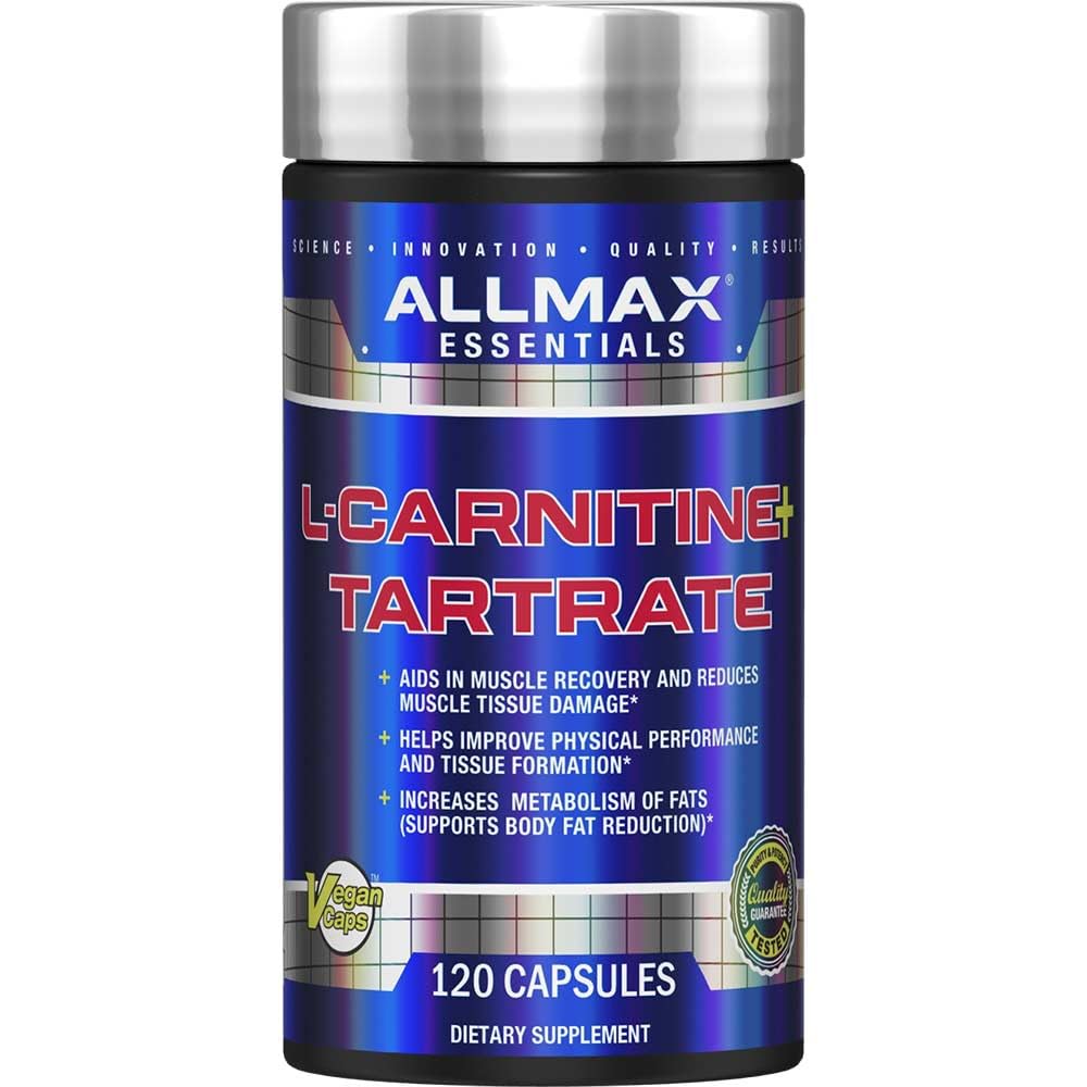 ALLMAX Nutrition L- karnitin + tartarát, 120 tobolek
