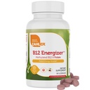 Zahler Energizer - Folát a doplněk B12 - rychlé rozpuštění třešňového Flavor Lozenges Dual Vitamin Methylovaný B12 & Folátový dodatek s 1360 mcg kyseliny listové + 1000 mcg Methyl Vitamin B12 (90 Počet)