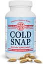 Snap Dynastie Studený Snap - 120ct Kapsle, Balení 1 - Plant Based Komplexní imunitní zdravotní podpora pro všechny věkové doby, Rychlé doplňky pro studenou a chřipkovou podporu, Žádné kontraindikace