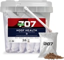Vzorec 707 Hoof Health Equine Dodatek, Denní čerstvé balíčky, 56 Day Supply - Biotin, aminokyseliny, a minerály pro zlepšení a podporu zdravé koňské kopyta