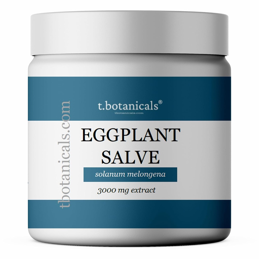 Eggplant Extract Cream for Skin disease, 3000 mg Extract, Eggplant Salve, Broad Spectrum Eggplant Extract, Balzám for Skin disease, Eggplant Cream