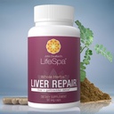LifeSpa Celé Byliny Játra Opravy 124; Játra Detox 124; Čistota jater a opravy 124; Zdravotní doplňky pro zdraví jater 124; Podporuje Játra a žlučník Detox 124; 90 Kapsle 124; 475mg