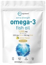Micro ingredience Extra Strength Omega 3 Rybí olej doplňky 1,200mg per Serving, 240 Softgels current 124; Lemon ochucený currency 124; Burless current 124; Essential Fatty Acids current 124; EPA 220mg + DHA 150mg currency 124; Deep Sea Fish