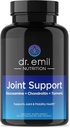 DR. EMIL NUTRITION Společná pomoc Dodatek - Společný dodatek s Glucosamine Chondroitin, MSM & Turmeric - Společný doplněk zdraví pro mobilitu a nepohodlí pro muže a ženy * (60 Kapsle)
