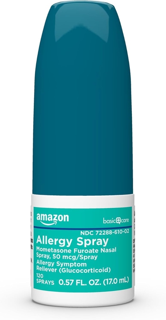 Základní péče 24 hodin Alergie Nasal Spray, Mometason Furoate Nasal Spray 50 mcg / Spray, Non- Drowsy