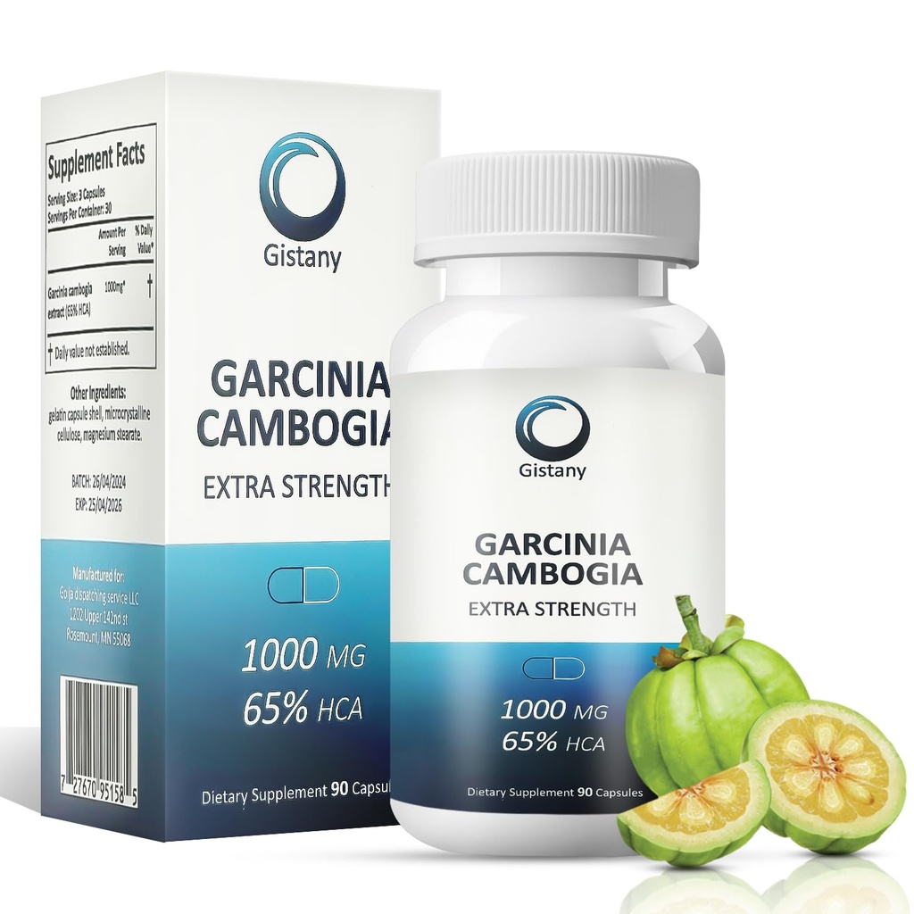 Extra síla 65% HCA Čistá Garcinia cambogia Přírodní hubnutí pilulky, Appetite Control Pill Dietní dodatek k ovládání hmotnosti pro muže i ženy