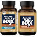 Nestárnoucí muž Max Nitric Oxide Booster a Testosteron Booster pro muže