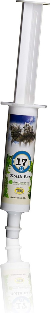 Silver Lining Herbs Colic Eaz - Relief of Horse Colic and Bad Digestion CLAS124; Zlepšení zdraví koní Gut a návrat k normální gastrointestinální trakt - 80cc Paste