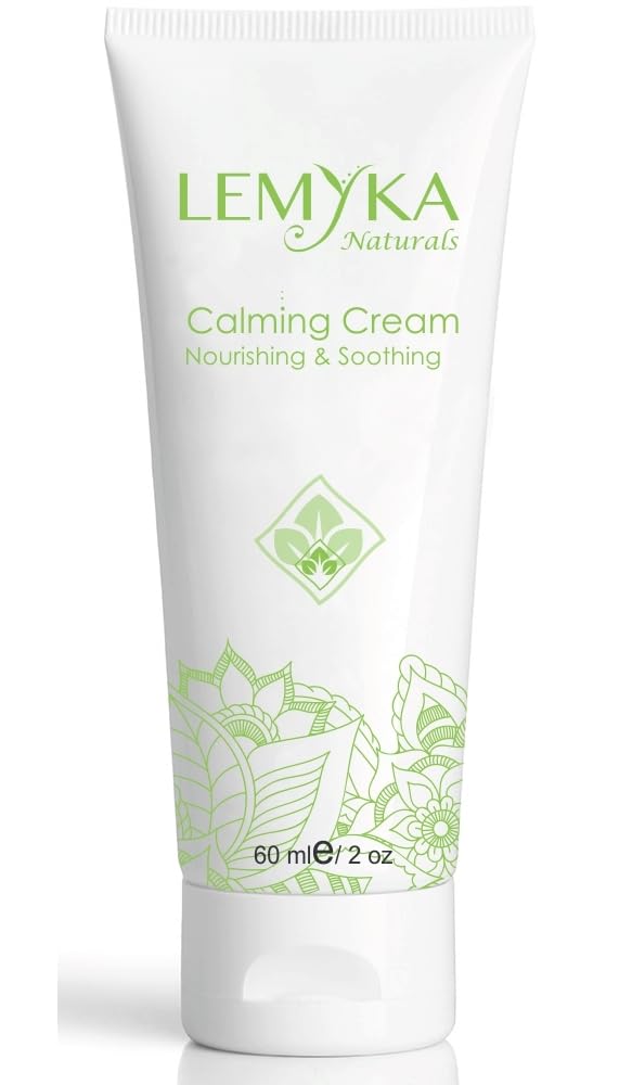 LEMYKA Přírodní Eczema krém s ceramidy, ltch a zarudnutí Relief pro atopickou dermatitidu, Psoriáza, boky, Organic Healing Ointment Long- last Moisturizer, Paraben- free, Fragrance- free, 2oz
