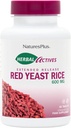 Natures Plus Bylinné Actives Red Yeast Rice Extended Release 600 mg - 60 Tablet, Balení 2 - Podporuje General Well- Being - Vegetarian, gluten Free - 120 Celkem