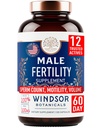 Doplněk mužského plodnosti s Maca Root - Mens zdraví početí plodnost Prenatal Vitamíny Plus přírodní extrakty - Prenatální plodnost doplňky pro muže - třetí strana Testováno - 120 Kapsle, 2 měsíce