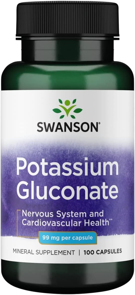 Swanson Draslík (Gluconate) 99 miligramů 100 tobolek