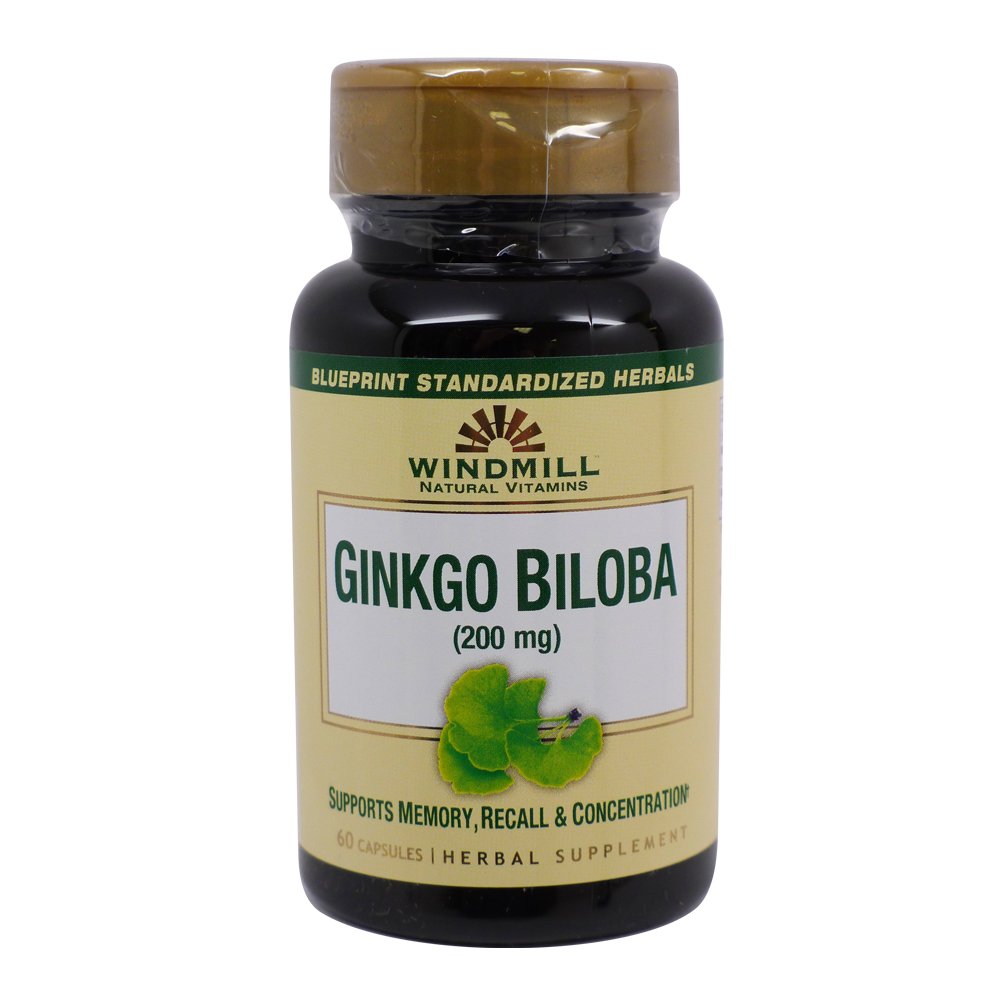Ginkgo Biloba 200mg 60 Caps od Windmill