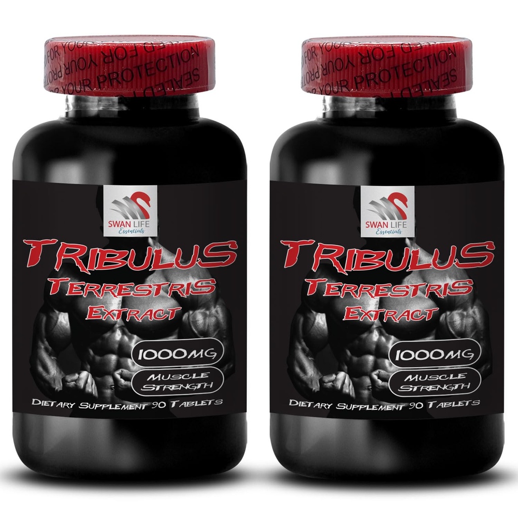 Zvyšte sexuální apetit - TRIBULUS TERRESTIS EXTRACT - Tribulus terrestris extrakt pro zdroj energie, Sex drive pilulky pro muže a ženy, Sex drive pilulky, Libido booster - 2 Lahve 180 Tablety