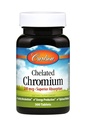 Carlson Chelated Chromium 200 mcg Superior Absorpce - Zdravý metabolismus Energy Production & Optimal Wellness - 300 tablet