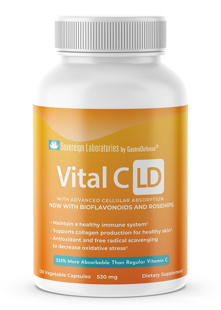 Vital C- LD - Vylepšený liposomální vitamin C - 530mg Kapsle - 120 Počet