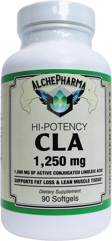 CLA (Pravá aktivní konjugovaná kyselina linolová) • Vysoká účinnost - Optimální 1: 1 poměr izomerů • 1,250mg Softgels