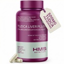 TUDCA Játra Plus +, Příplatek na podporu jater pro vyčištění jater s Mlékem Thistle Seed Extract, Vitamin B12, Folát, Tucca Bile Salt dodatek (Tauroursodeoxycholic acid), 60 Kapsle, 1 měsíc Dodávka