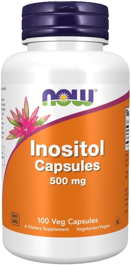 Nyní Potraviny - Inositol Capules 500 mg 100 Cap