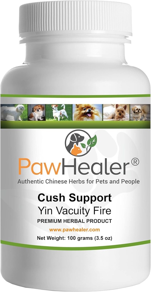 Pawhealer adrenals: Cush-Support for Yin Zubata Fire - Bylinné Remedy pro příznaky Cushings