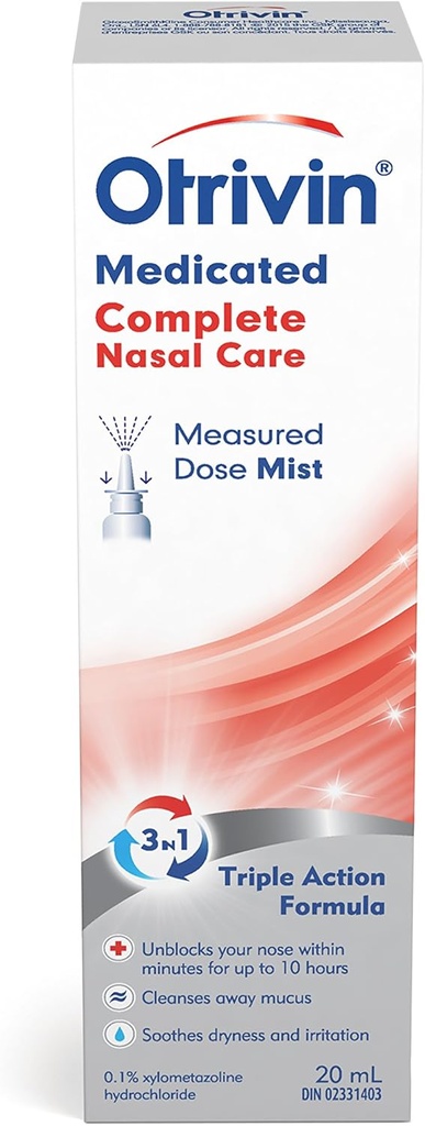 Otrivin medikované kompletní Nasal Care (Spray) (Měřená dávkovací mísa)