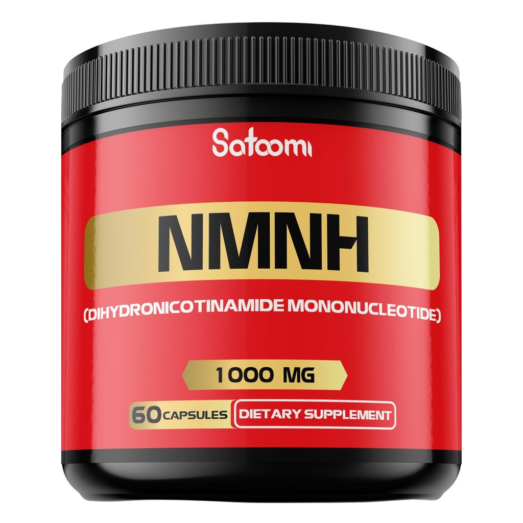 NMNH (Dihydronikotinamid Mononukleotid) -NMN dodatek Alternativní - 1000mg na Serving NAD dodatek k podpoře NAD - 60 Kapsle - 30 dní dodávky