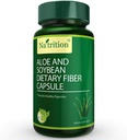 Natrition Aloe Vera Gel Extract Capsules with Soybean Dietary Fiber - Best Intestinal Cleanse Supplement - Zlepšit stravovací a zácpa Relief - 80 Kapsle